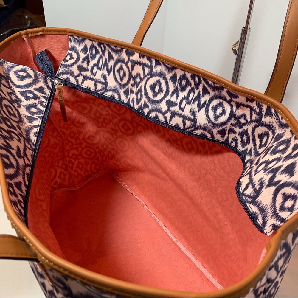 Stella & Dot Bicycle Tote—Bicycle Ikat - Picture 3 of 4